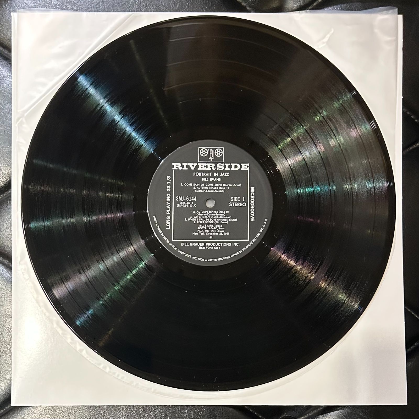 美品国内盤　Bill Evans レコード 国内盤レコード】ビル・エヴァンス「ポートレイト・イン・ジャズ」Bill