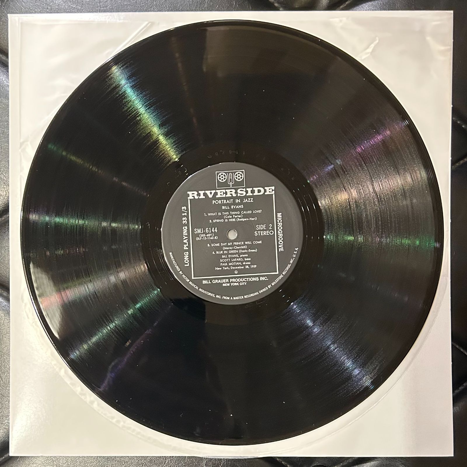 国内盤レコード】ビル・エヴァンス「ポートレイト・イン・ジャズ」Bill
