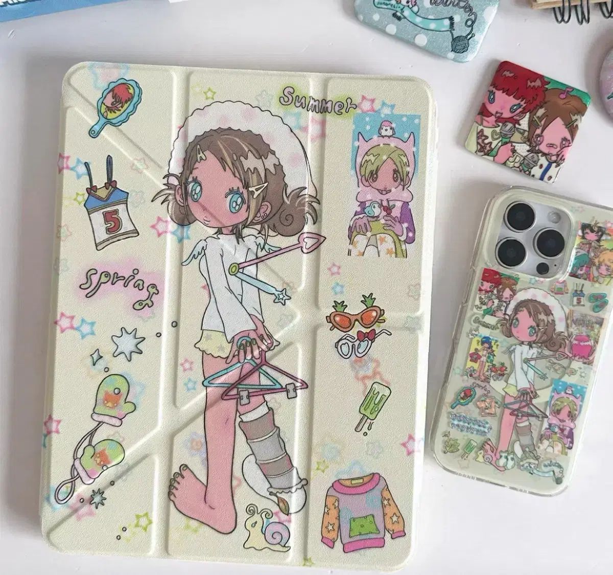 オリワ ルカワズ iPad ポーチ