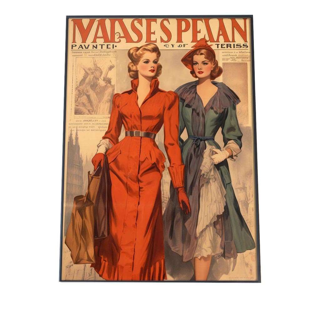 A1サイズ（約59x84cm）】【lh-poster-973】【フレーム付き】レディ