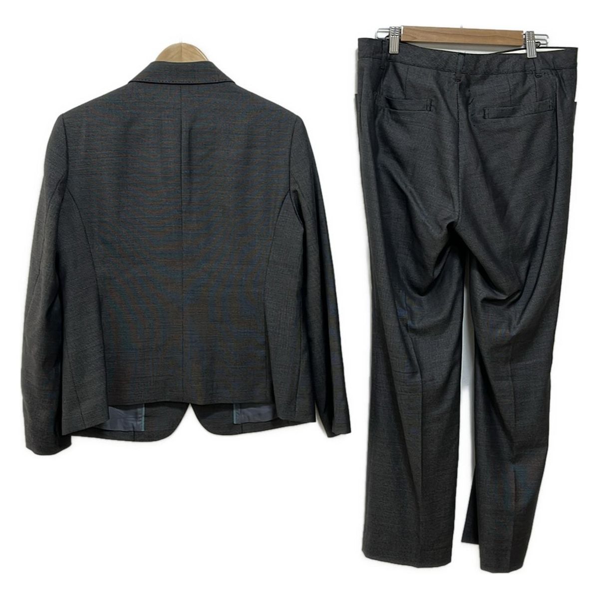 【美品】NEWYORKER　ニューヨーカー　パンツスーツ NEW YORKER(ニューヨーカー) レディースパンツスーツ レディース - 黒