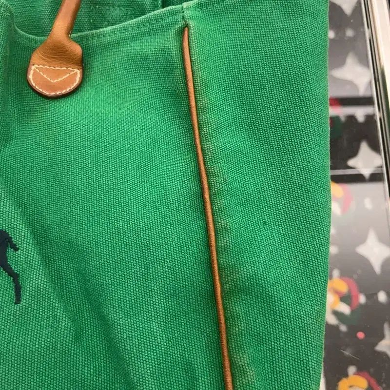 ポロラルフローレン キッチヴィンテージ グリーン トートバッグ C 07436 その他 バッグ メンズ