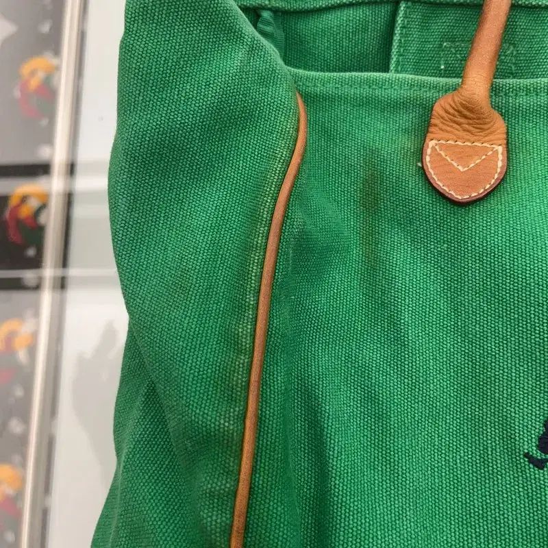 グリーン トートバッグ