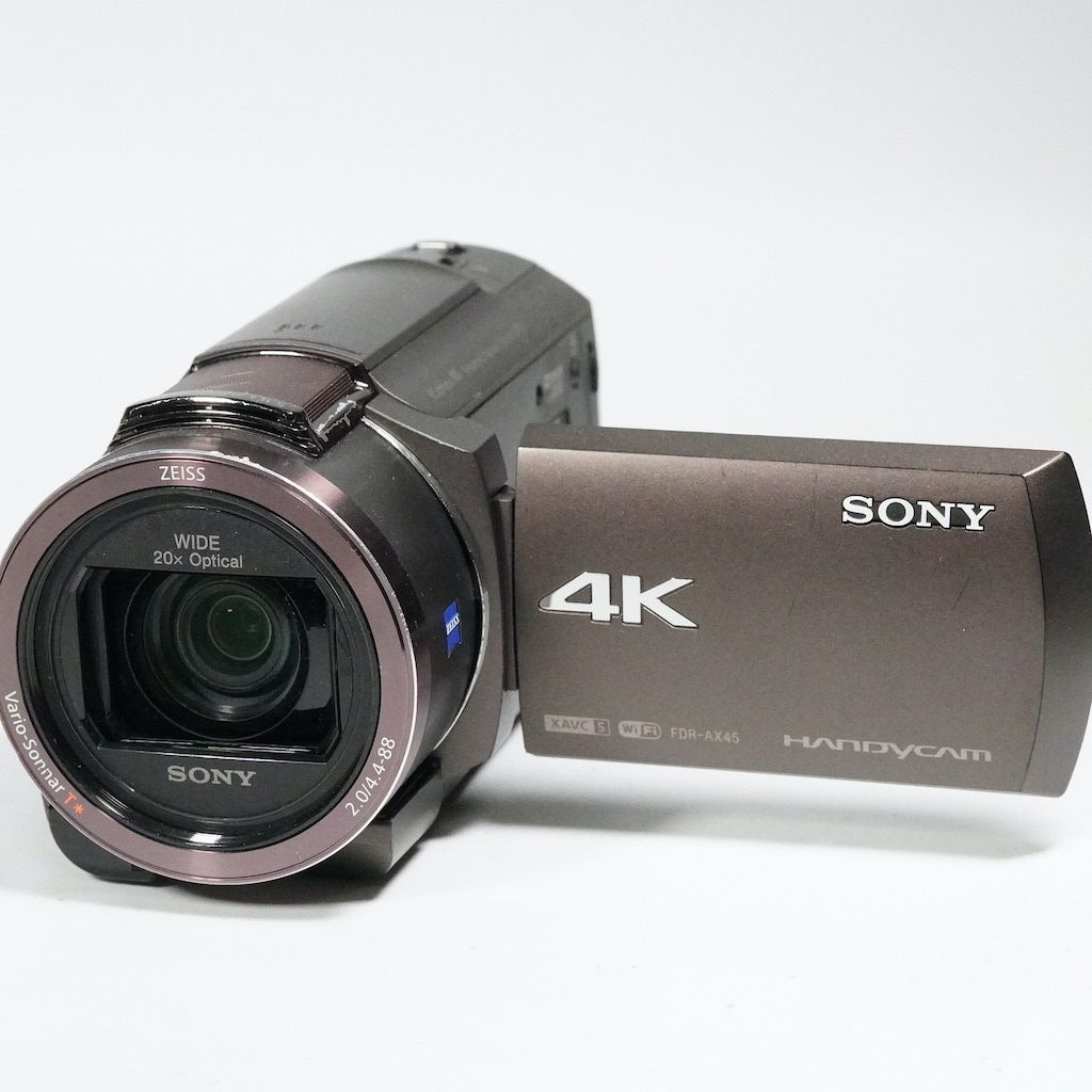 SONY ソニー FDR AX 45 ブラウン 返金保証 2455