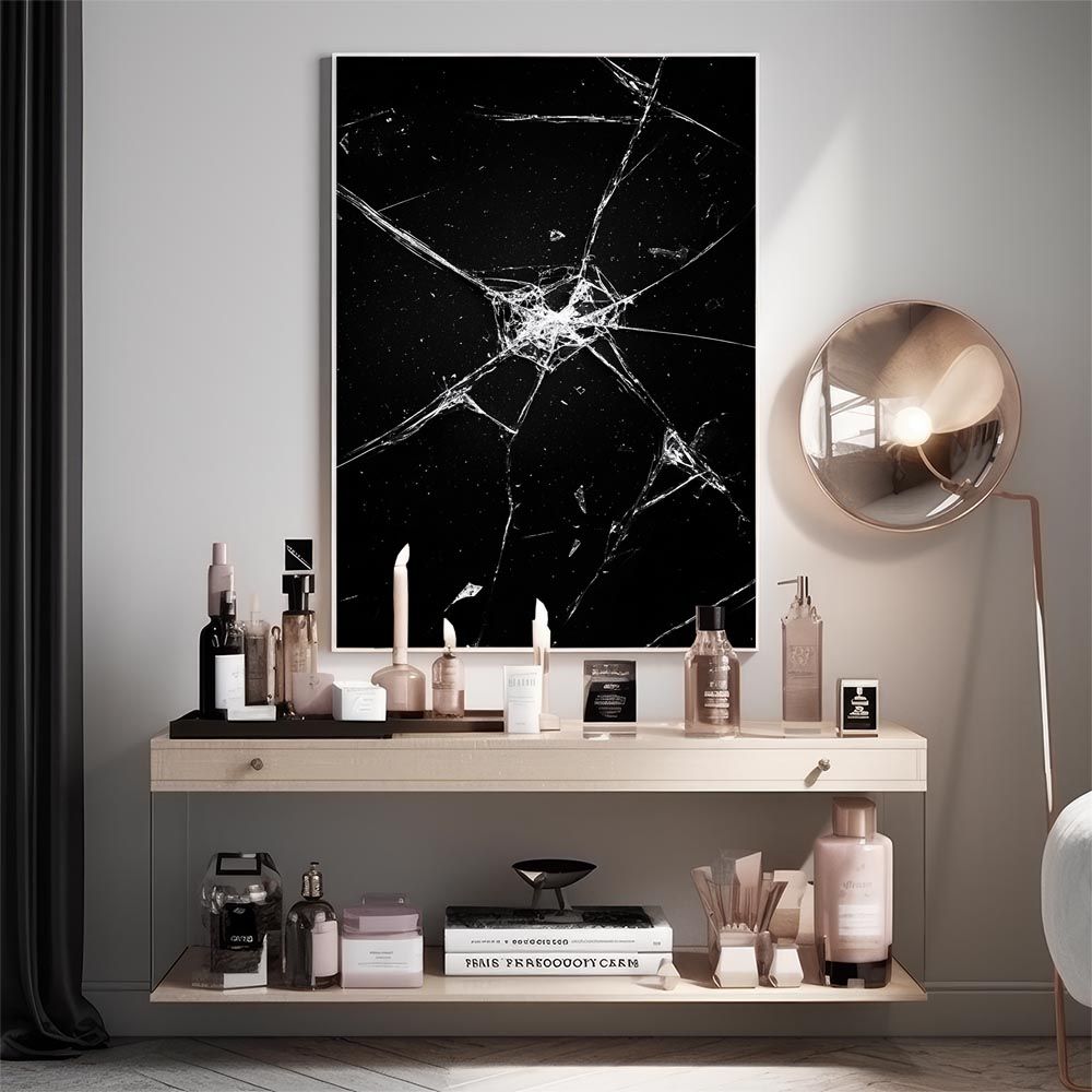 B4サイズ（約25x36cm）】【lh-poster-9835】【フレーム付き】ガラス