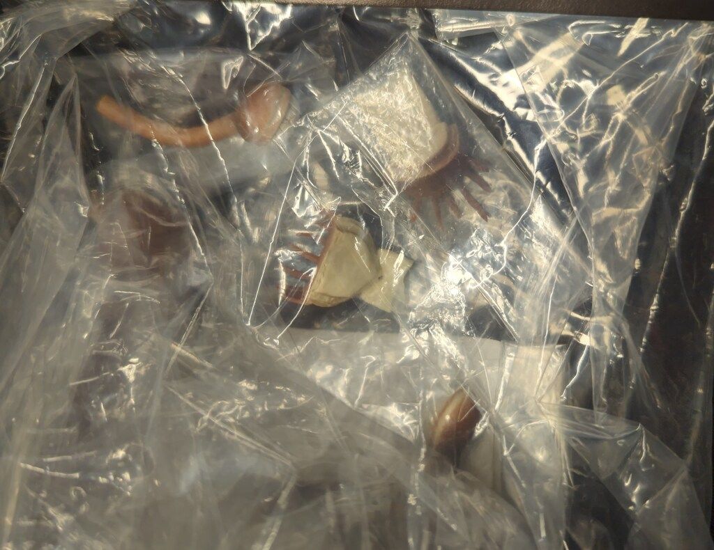 デサント ゴルフシューズ ホワイト　27.5cm 新品 マーミット KAIJU ナメゴン (灰成型/茶塗装)