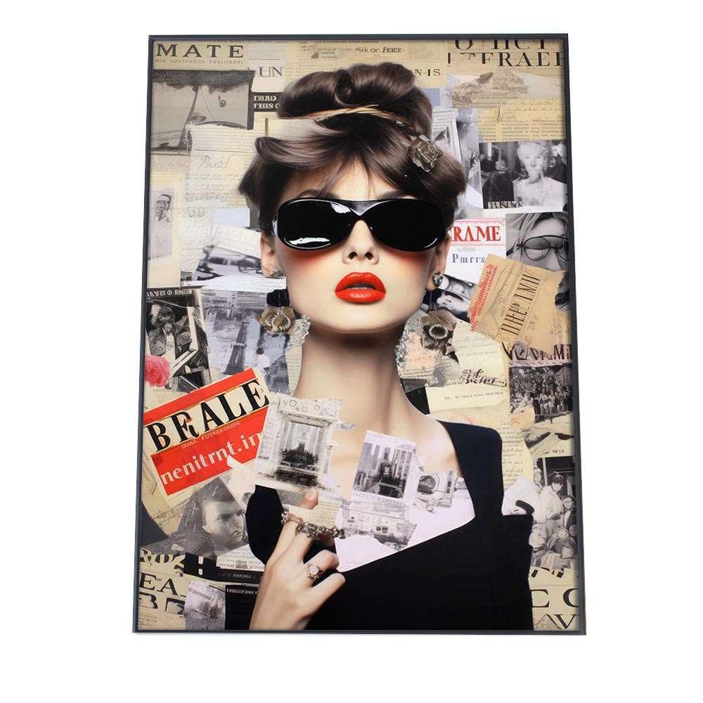 B1サイズ（約73x103cm）】【lh-poster-985】【フレーム付き】レディ