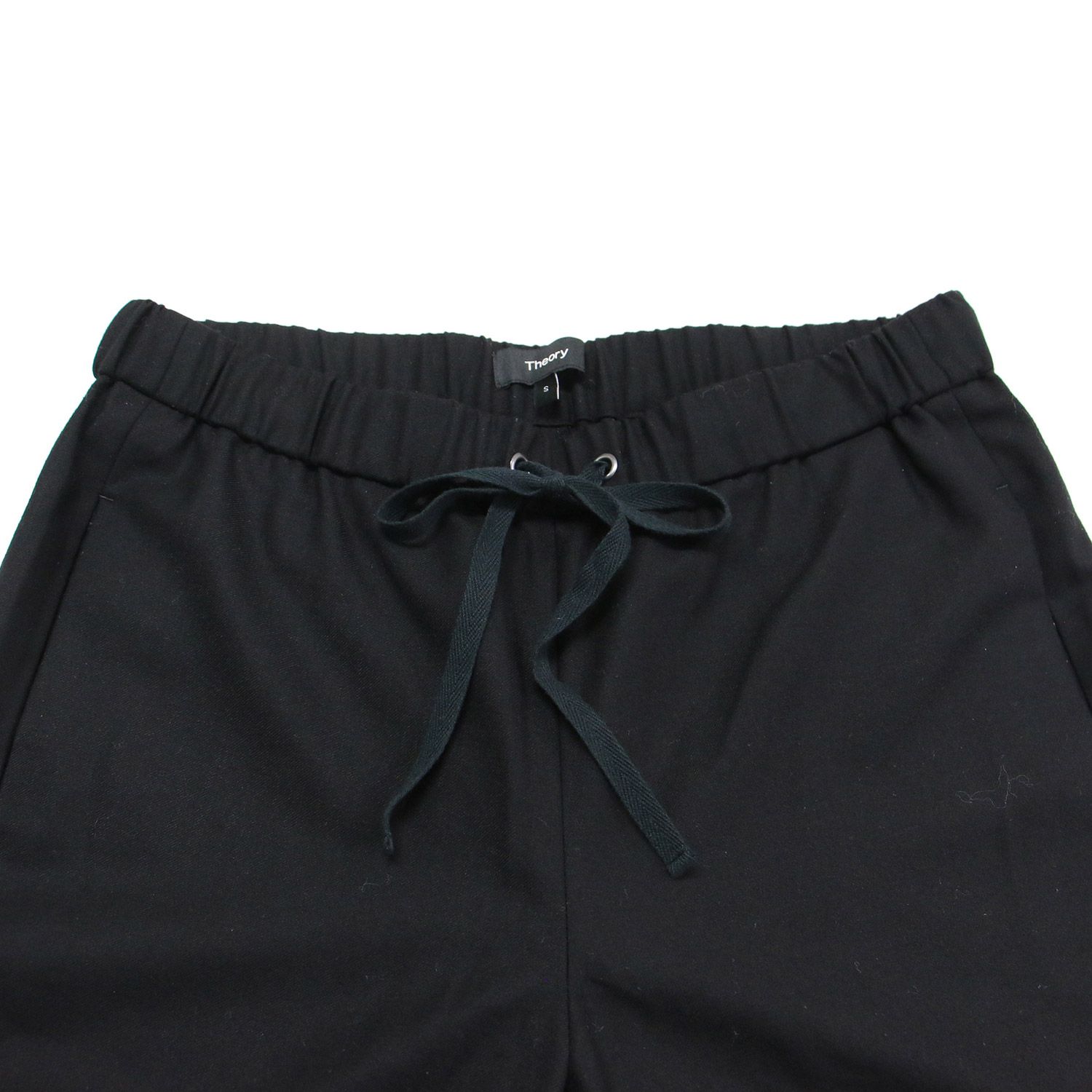 Theory セオリー パンツ ブラック 黒 サイズ:S | ライト サクソニー