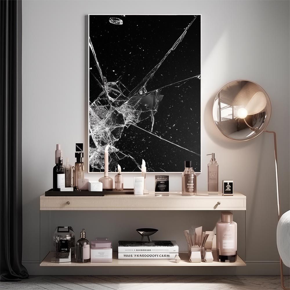 B2サイズ（約51x73cm）】【lh-poster-9863】【フレーム付き】ガラス