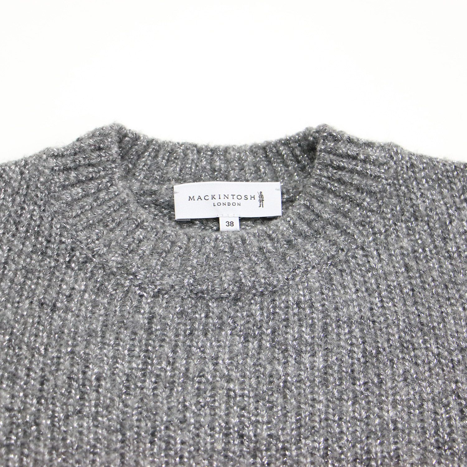 MACKINTOSH LONDON マッキントッシュ ニット グレー サイズ:38(M) | 24