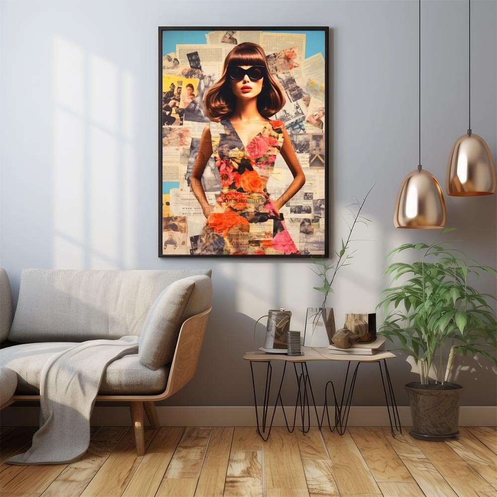 A1サイズ（約59x84cm）】【lh-poster-988】【フレーム付き】レディ