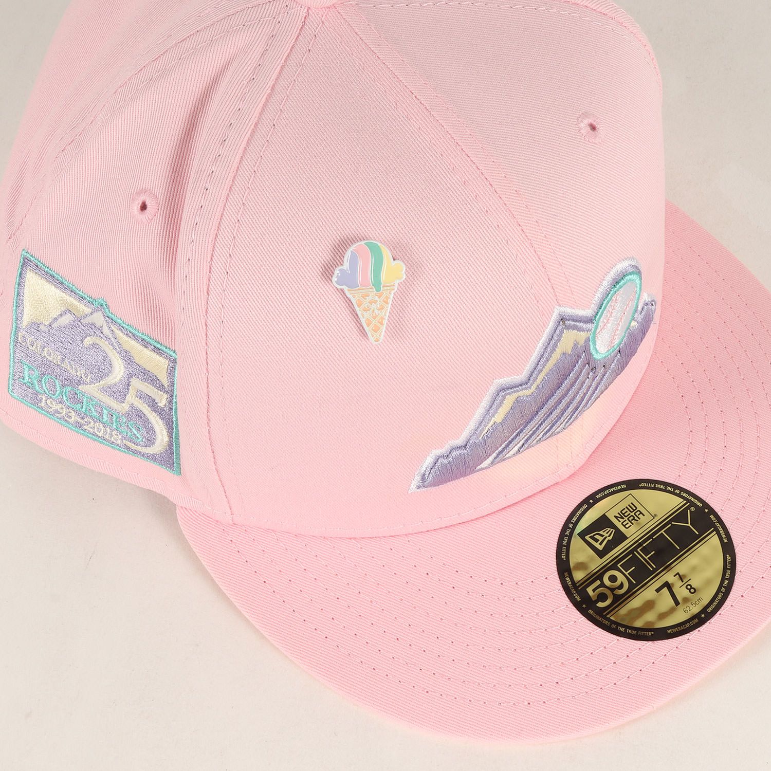 NEW ERA ニューエラ キャップ ピンク サイズ:7 7/8(62.5cm