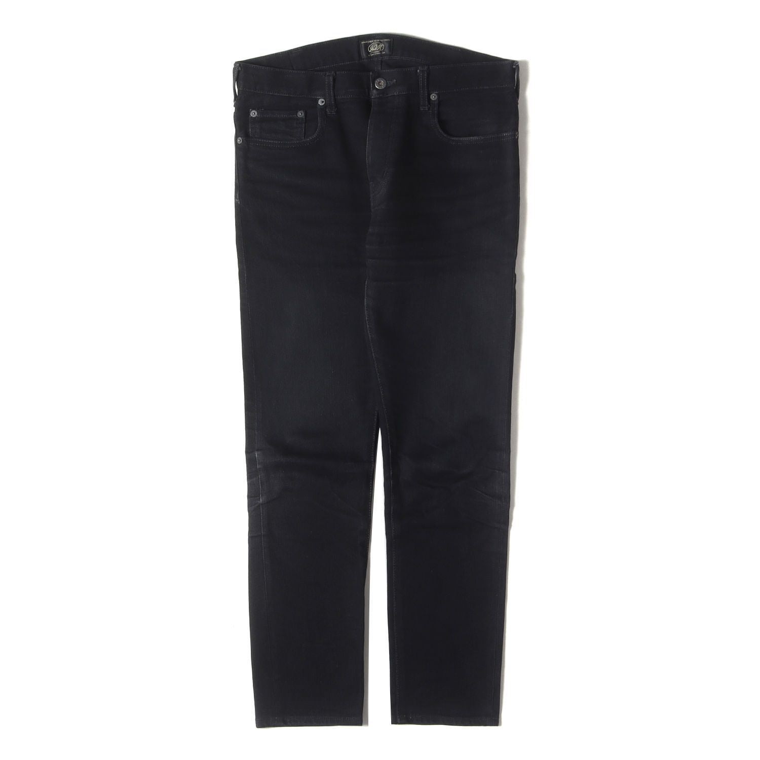 ADDICT CLOTHES NEW VINTAGE アディクトクローズ ニューヴィンテージ パンツ ブラック 黒 サイズ:30 | スリム ストレート ブラック デニムパンツ | ボトムス ジーンズ ジーパン【メンズ】【中古】【K4660】 ADDICT CLOTHES NEW VINTAGE アディクトクローズ ニューヴィンテージ