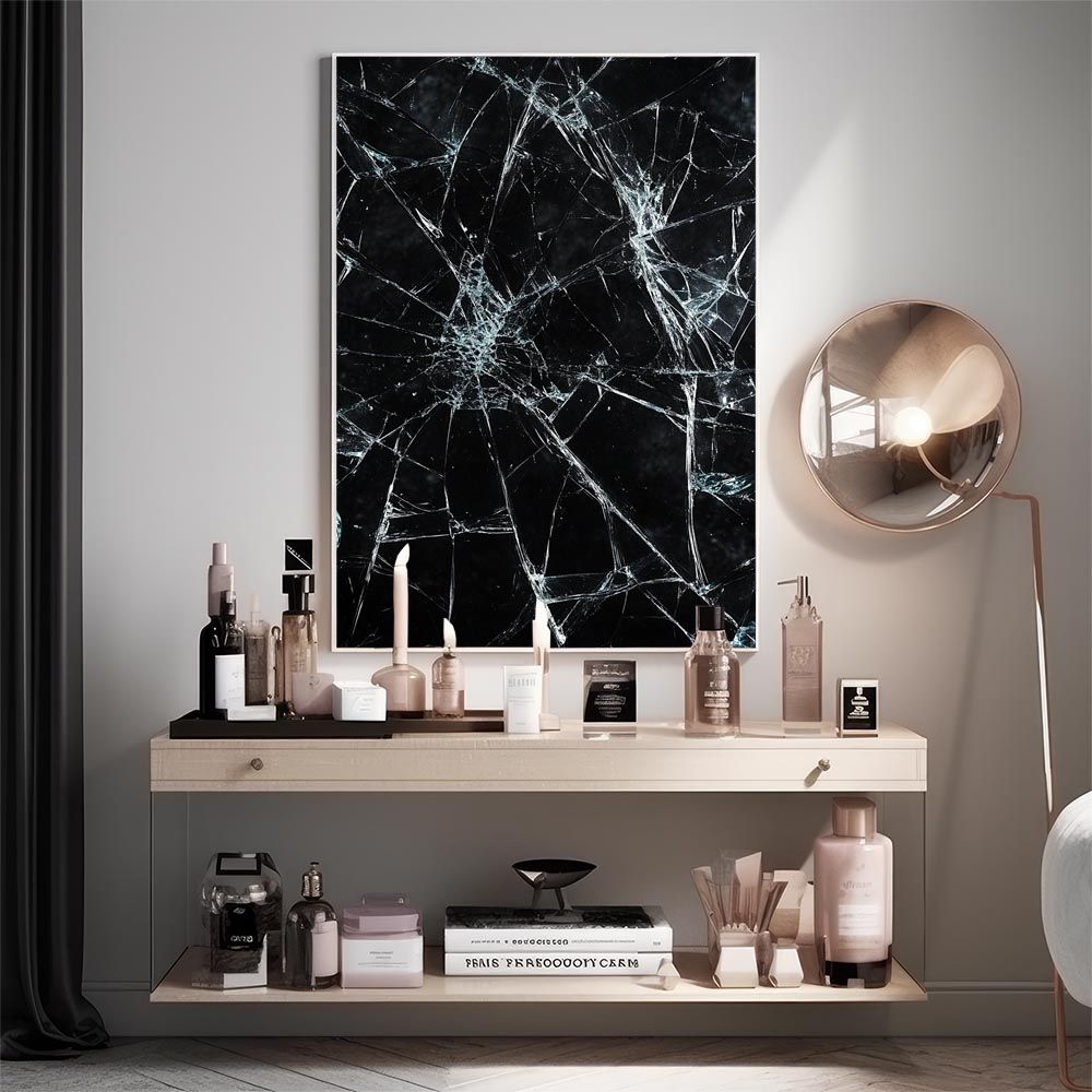 B4サイズ（約25x36cm）】【lh-poster-9888】【フレーム付き】ガラス