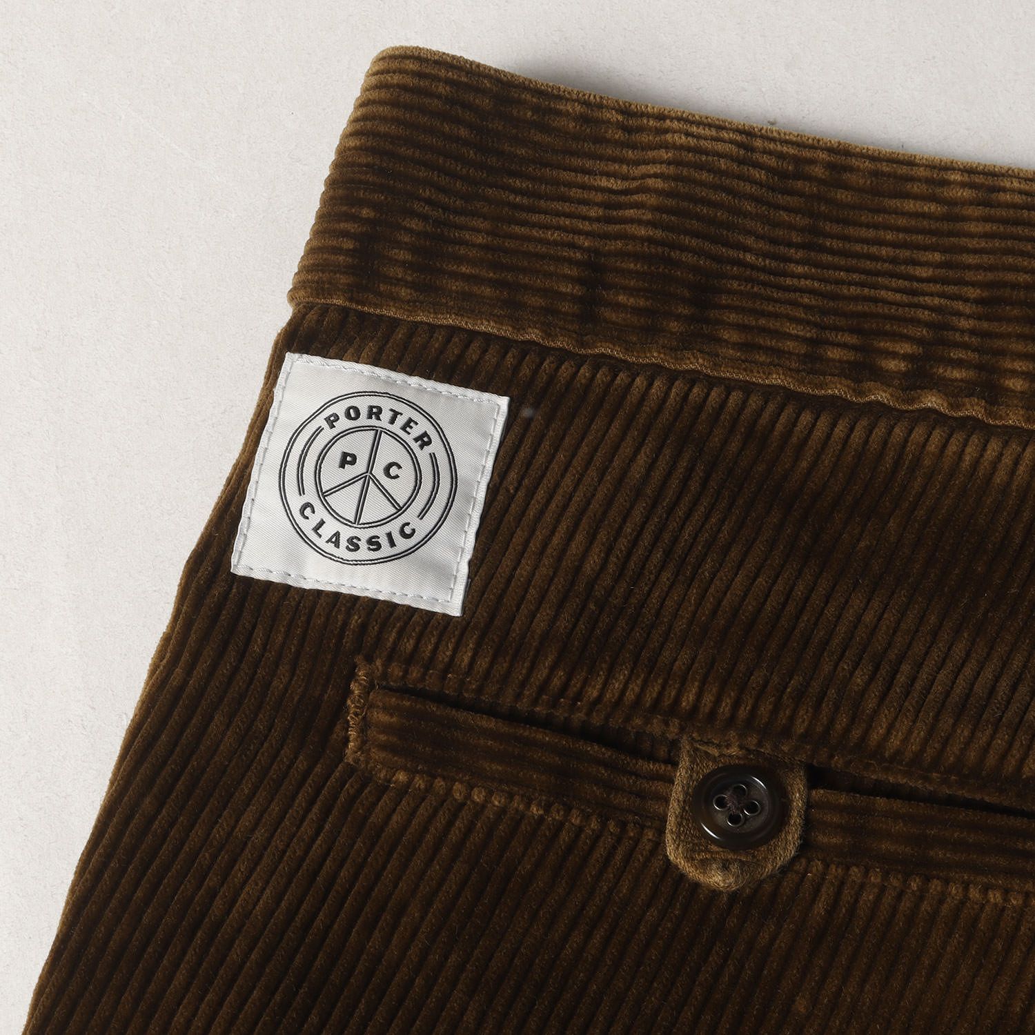 美品】Porter Classic ポータークラシック パンツ ブラウン サイズ:M