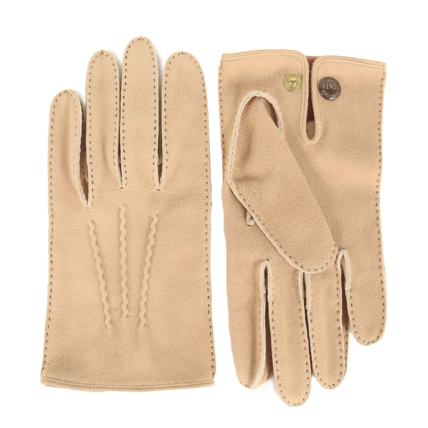 DENTS デンツ グローブ ベージュ サイズ 8 1|2 | ディアスキン レザー Sundorne MADE IN ENGLAND The Heritage Collection ブランド 手袋