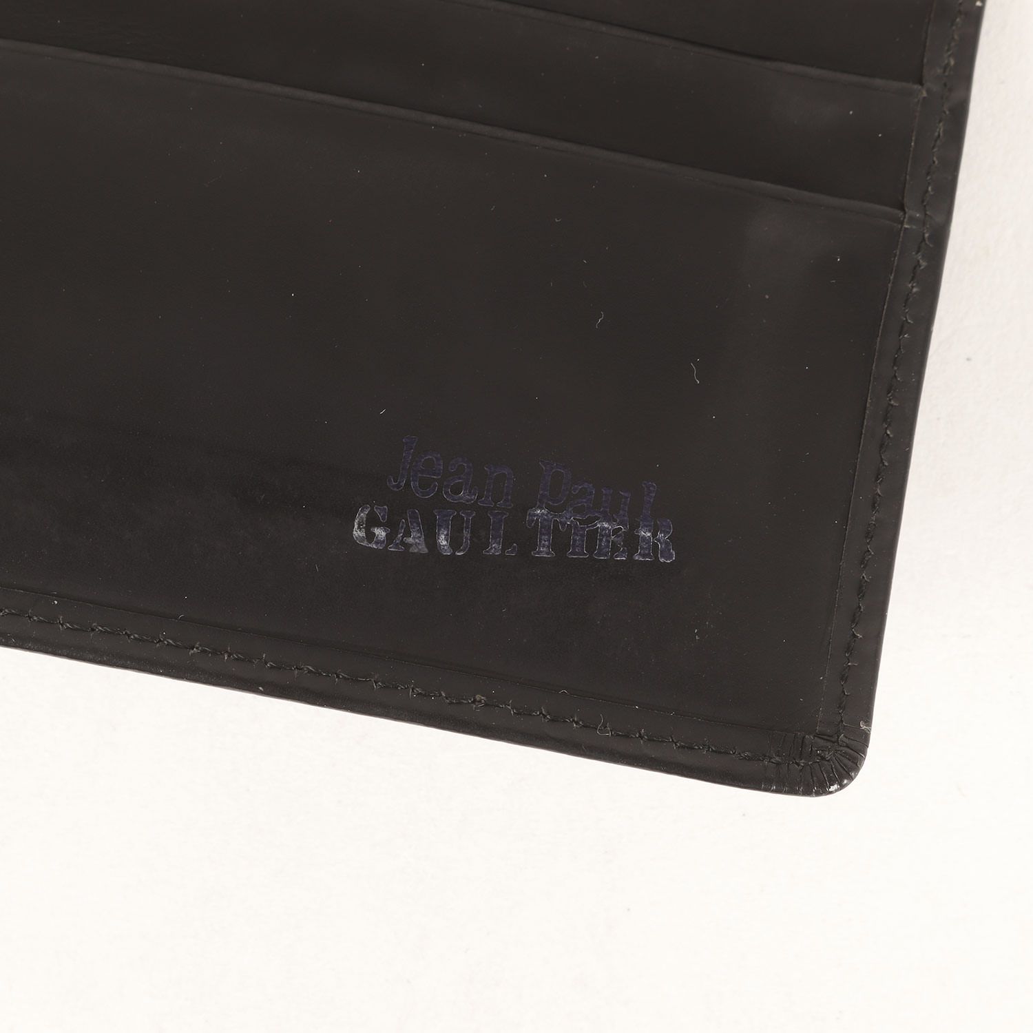 Jean Paul Gaultier ジャンポール ゴルチエ | メタルロゴ レザー パス