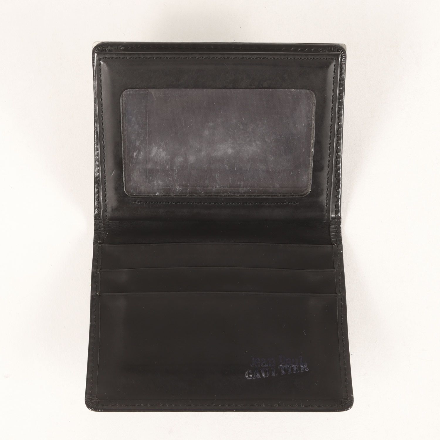 Jean Paul Gaultier ジャンポール ゴルチエ | メタルロゴ レザー パス