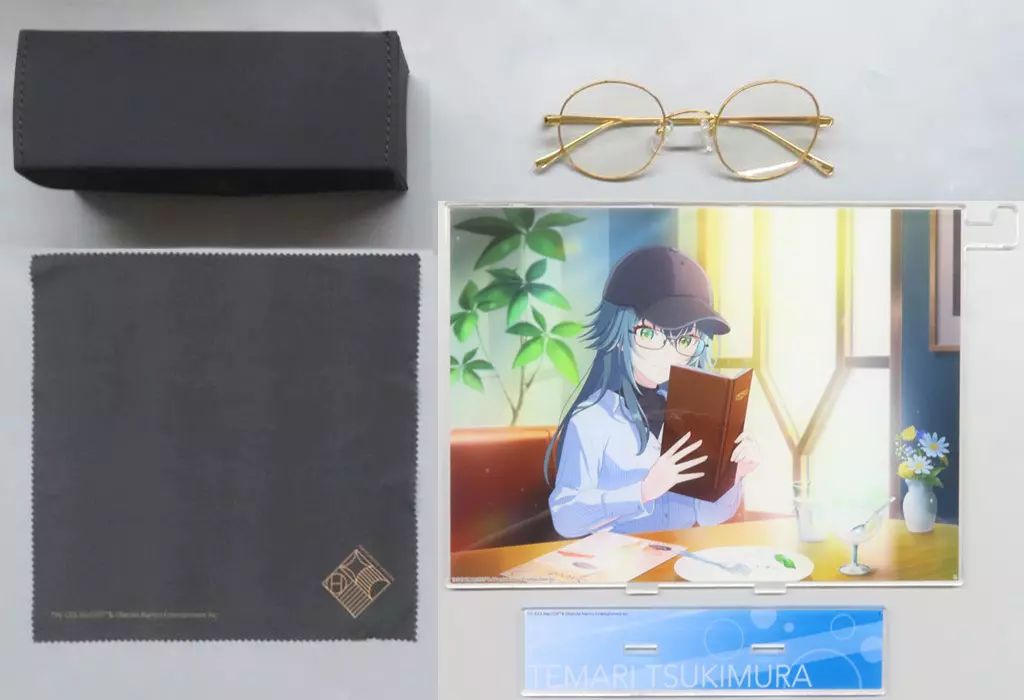 非金属 ミッションパス報酬ラウンドメガネ 月村手毬 眼鏡 学園アイドルマスター