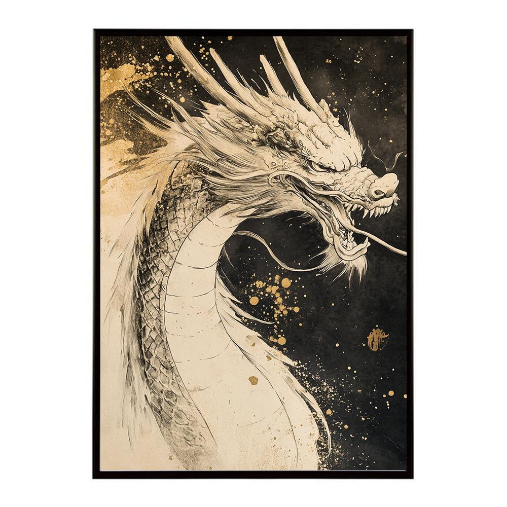 緑龍　アクリル画 2枚組 緑龍 アクリル画 2枚組