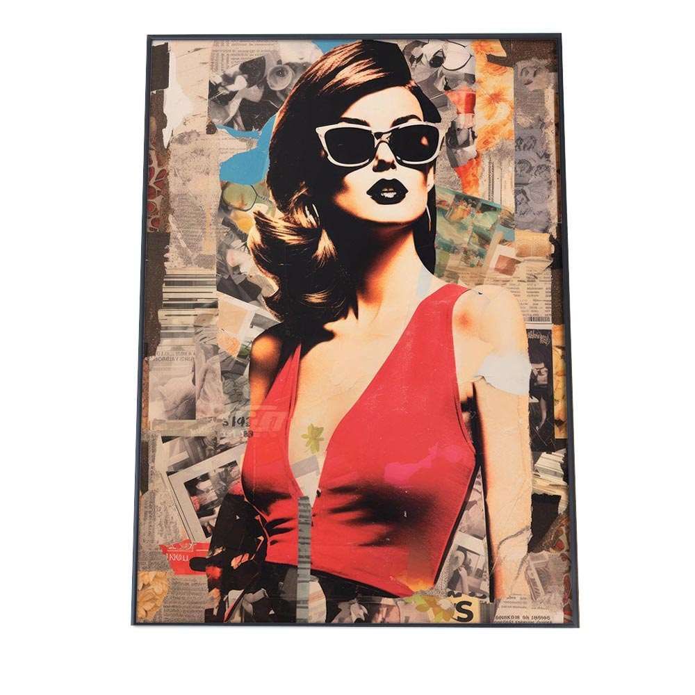 BORA Mサイズ　美品 B4サイズ（約25x36cm）】【lh-poster-996】【フレーム付き】レディ