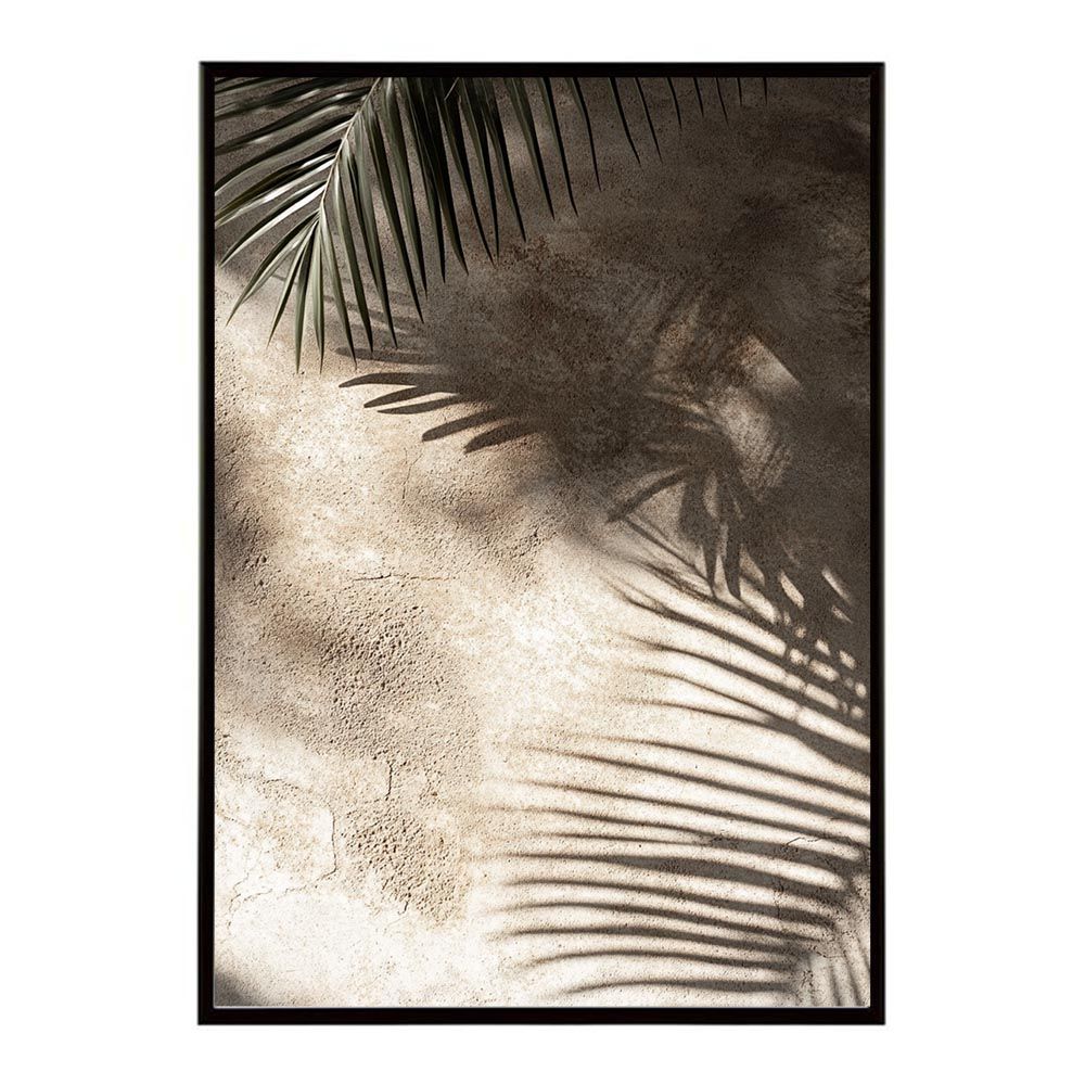 A2サイズ（約42x59cm）】【lh-poster-9969】【フレーム付き】ヤシの木 パームツリー ココナッツ 緑, image size:1000x1000