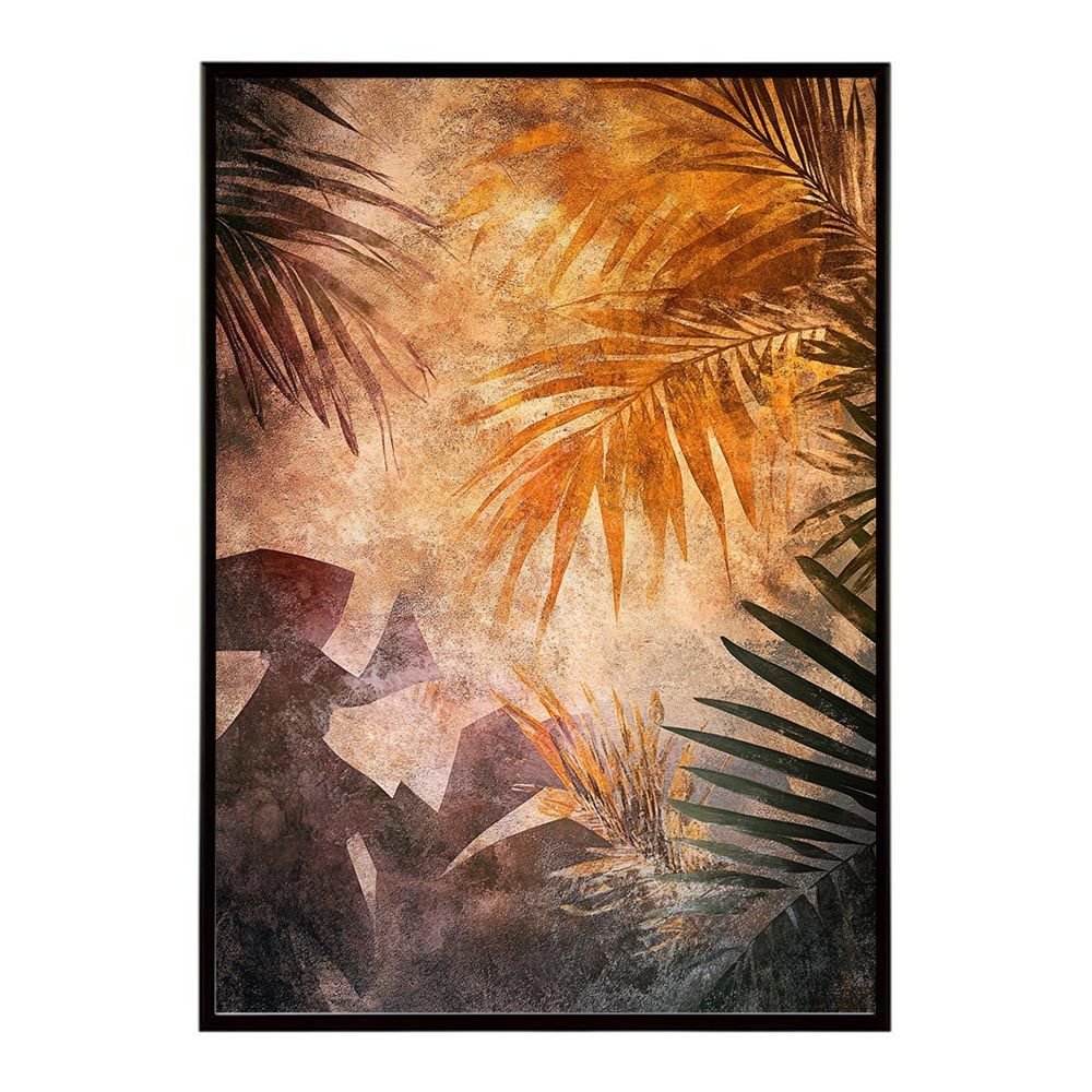 A1サイズ（約59x84cm）】【lh-poster-9977】【フレーム付き】ヤシの木