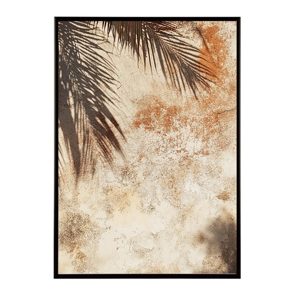 【A1サイズ（約59x84cm）】【lh-poster-9982】【フレーム付き】ヤシの木 パームツリー ココナッツ 緑 植物 サーフ シンプル ミニマリスト ポスター 縦 インテリア