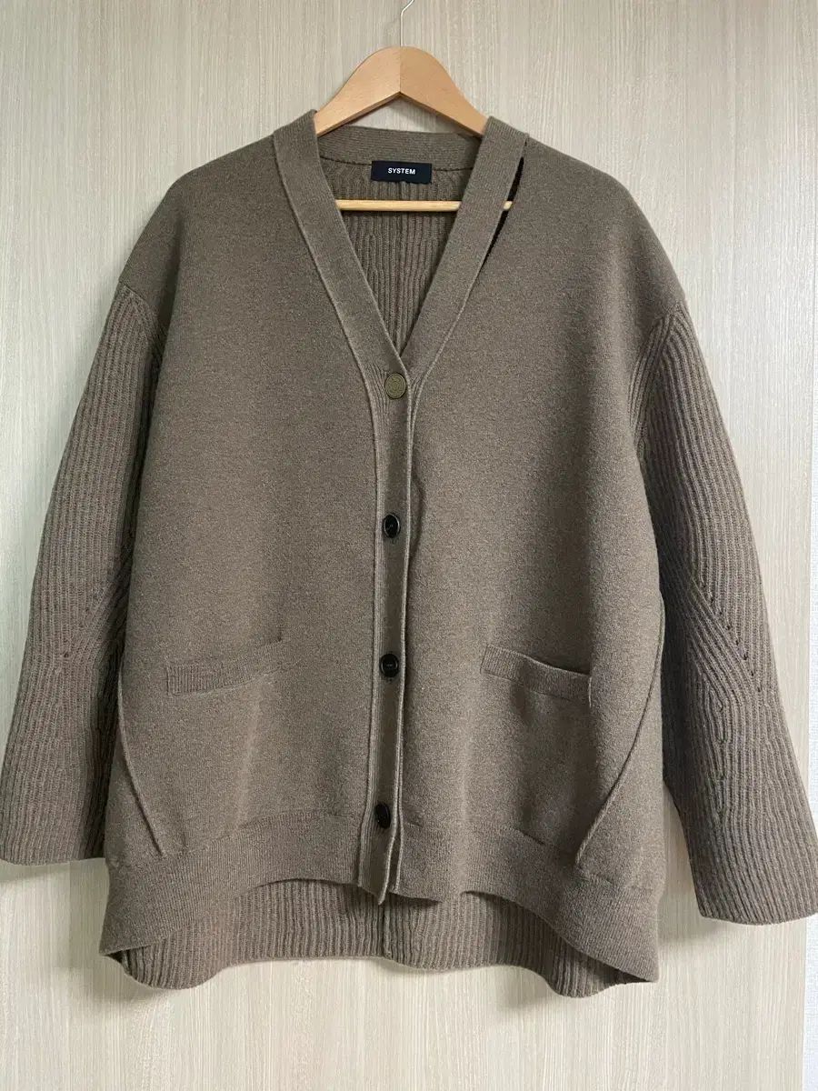 The HANDSOME SYSTEM ショップ ウール 素材 カーディガン 出品 The