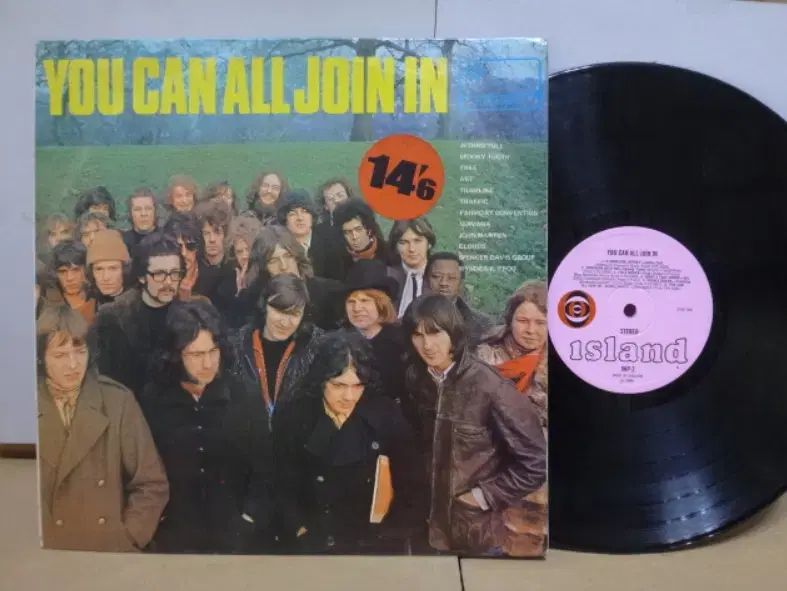 UK LP Jethro Tull Nirvana 外 1969 年 早い