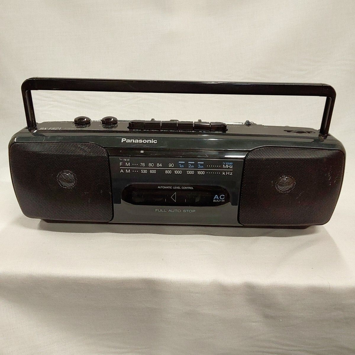 ジャンク パナソニック ラジカセ Panasonic 昭和レトロ RX-FS21 当時物