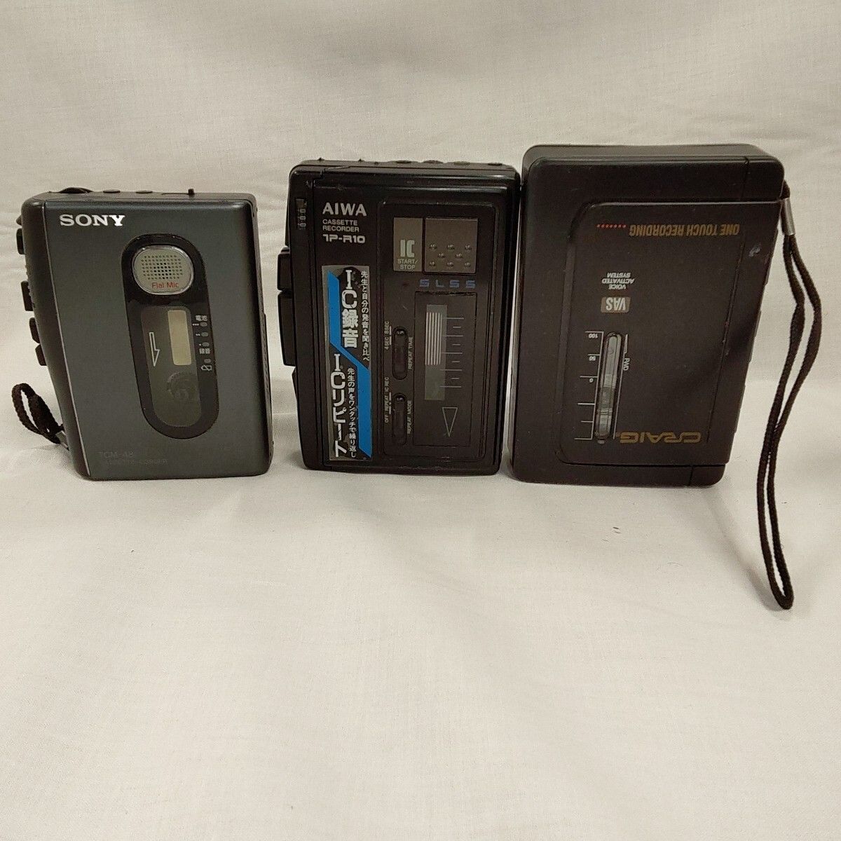 SONY WALKMAN AIWAカセットプレーヤー まとめ売りジャンク ジャンク カセットプレーヤー SONY AIWA aiwa ソニー P914 - メルカリ