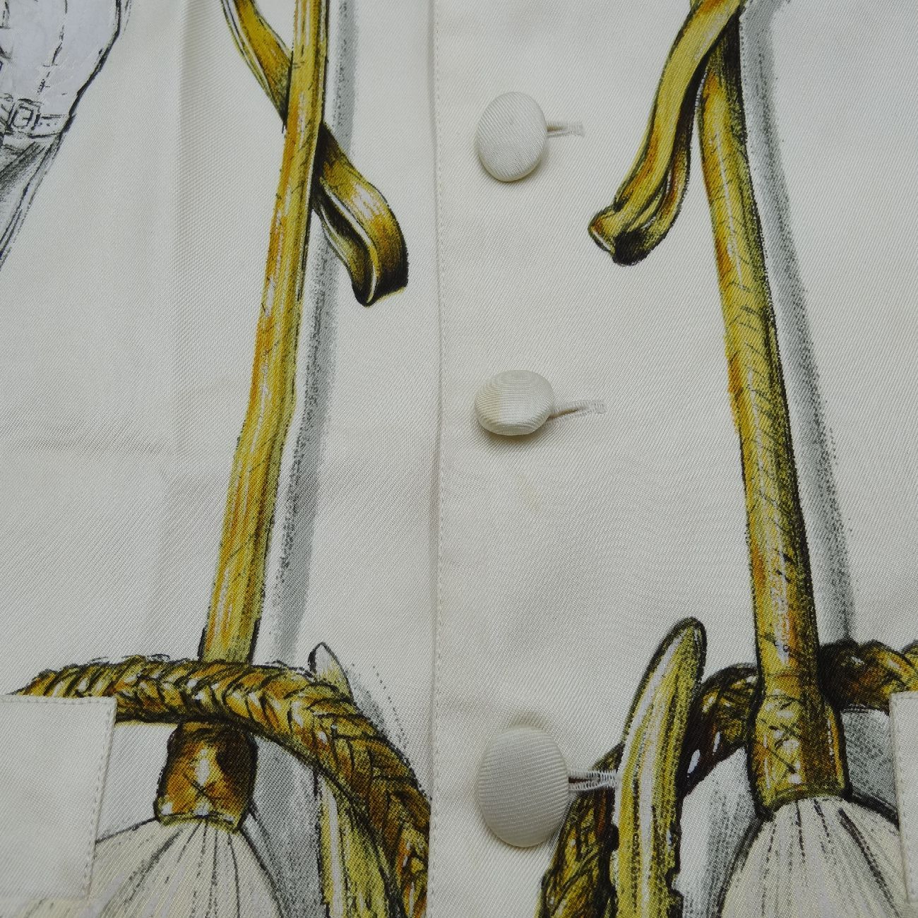 美品　HERMES サイズ52 ヴィンテージベスト　ジレ　入手困難　エルメス 美品 HERMES サイズ52 ヴィンテージベスト ジレ 入手困難 エルメス