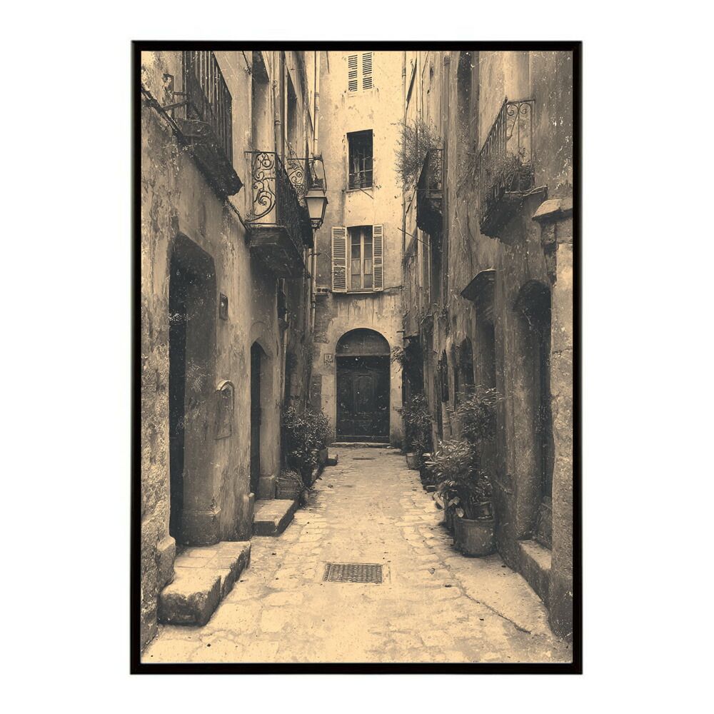 B2サイズ（約51x73cm）】【lm-poster-1186】【フレーム付き】地中海