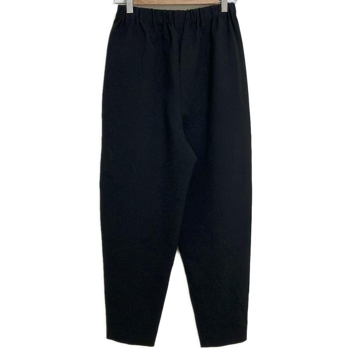 ENFOLD バルーンパンツ　黒　36 enfold バルーンパンツ SOLOTEXツイル ストレートバルーンパンツ