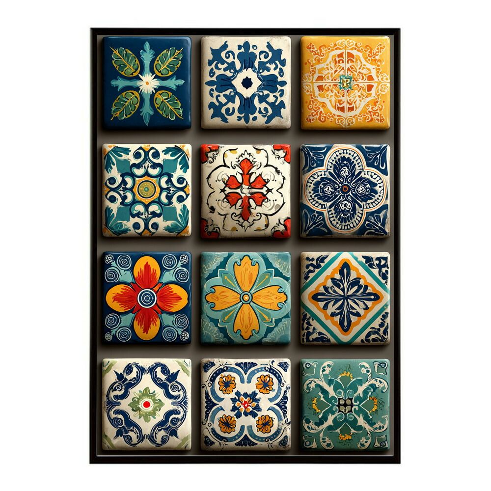 No.558 アイアンローテーブル オンライン オルテガテーブル ネイティブ柄