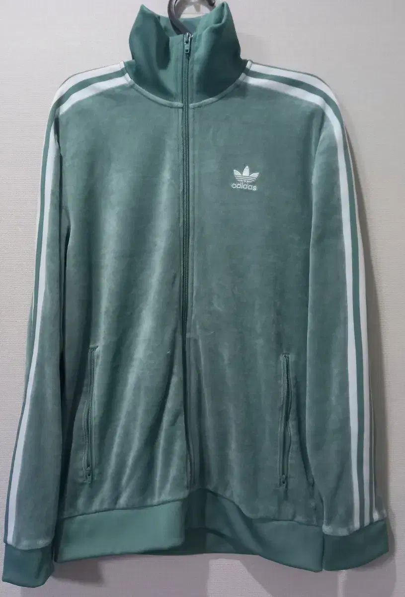 adidas Originalsブラウン ジップアップジャケット ベロア XS ジャージ