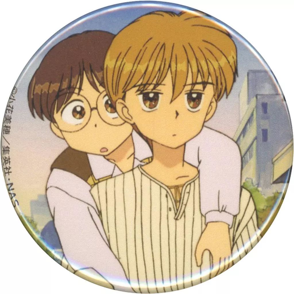 こどものおもちゃ くじ 羽山秋人 缶バッジ 中古】バッジ・ピンズ 羽山秋人＆佐々木剛(ver.J) 缶バッジ 「DRAW