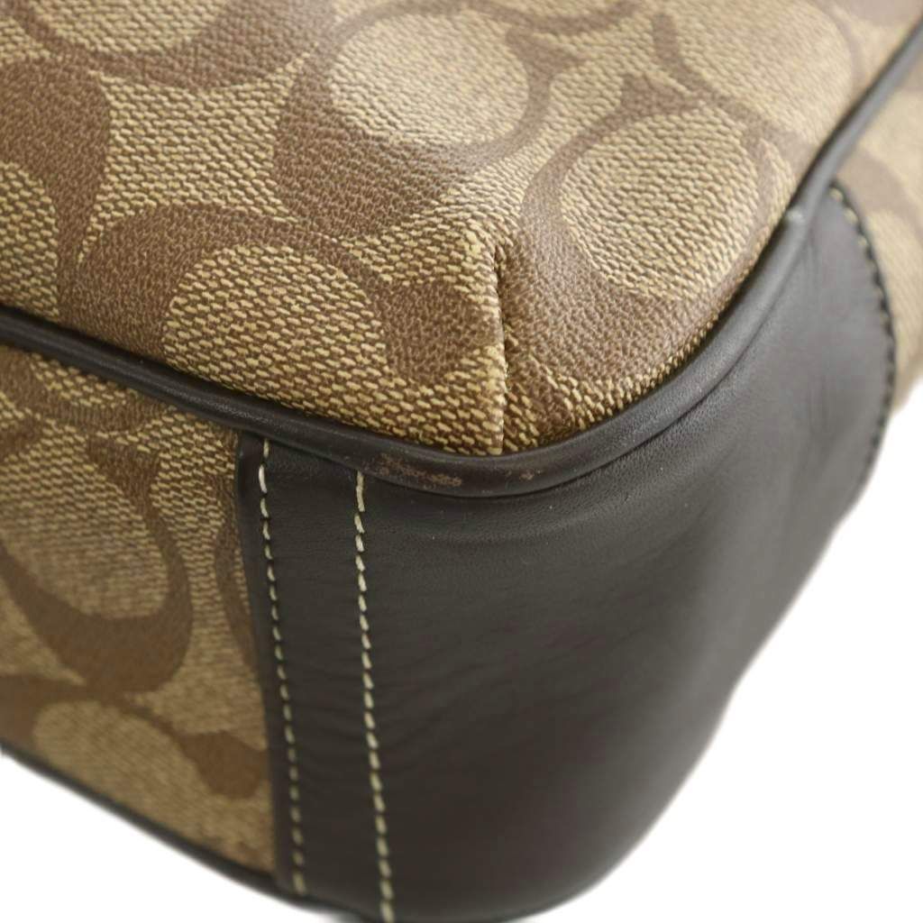 コーチ COACH ショルダーバッグ PVC レザー シグネチャー ヘリテージ