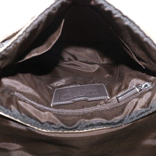 コーチ COACH ショルダーバッグ PVC レザー シグネチャー ヘリテージ