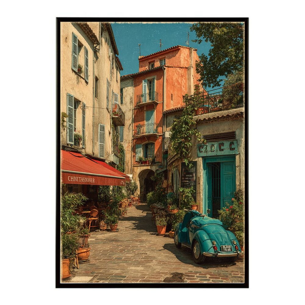 ごんごんページ B2サイズ（約51x73cm）】【lm-poster-1267】【フレーム付き】地中海