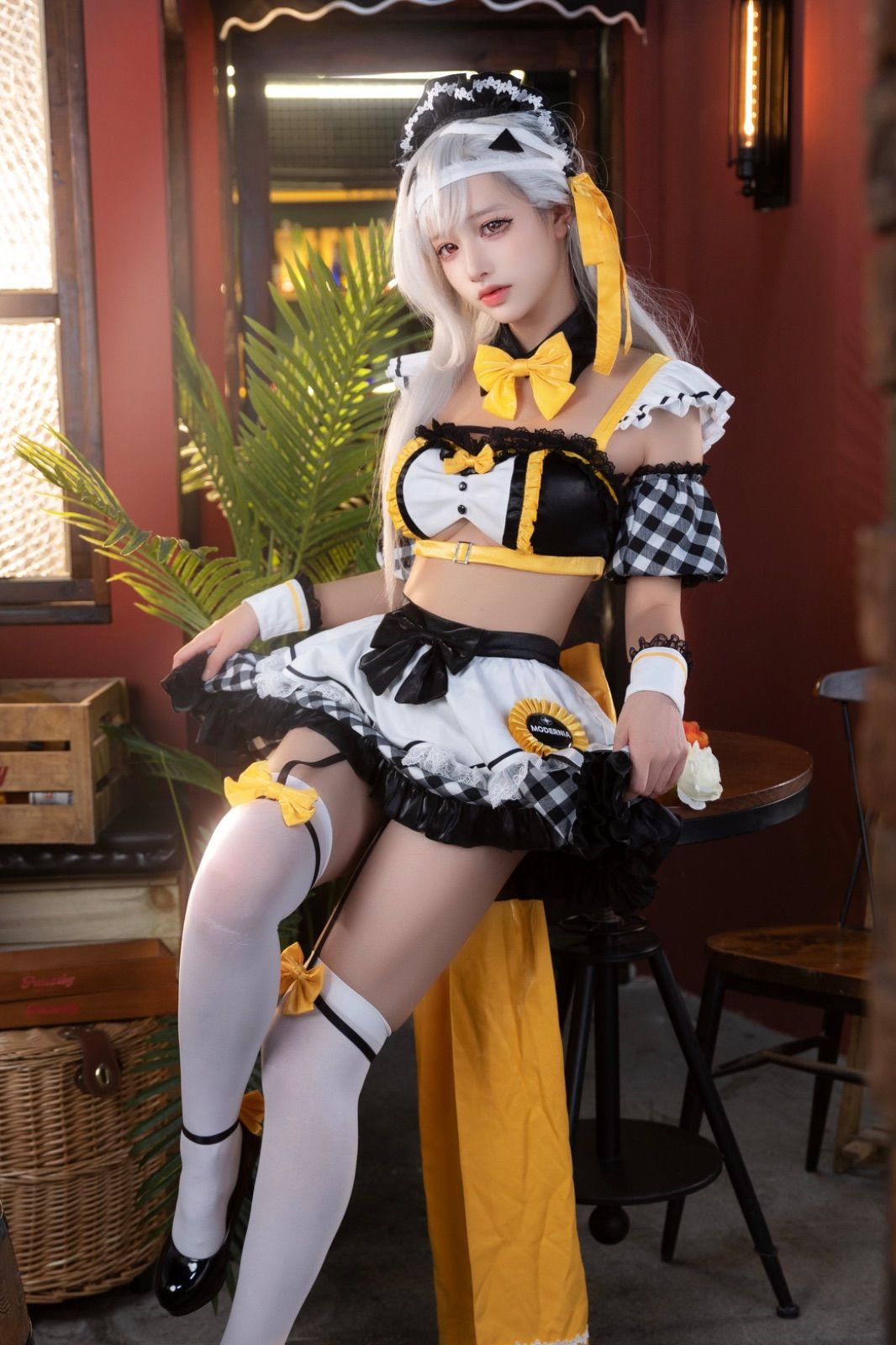 勝利の女神:NIKKE モダニア コラボカフェ コスプレ 衣装 - メルカリ