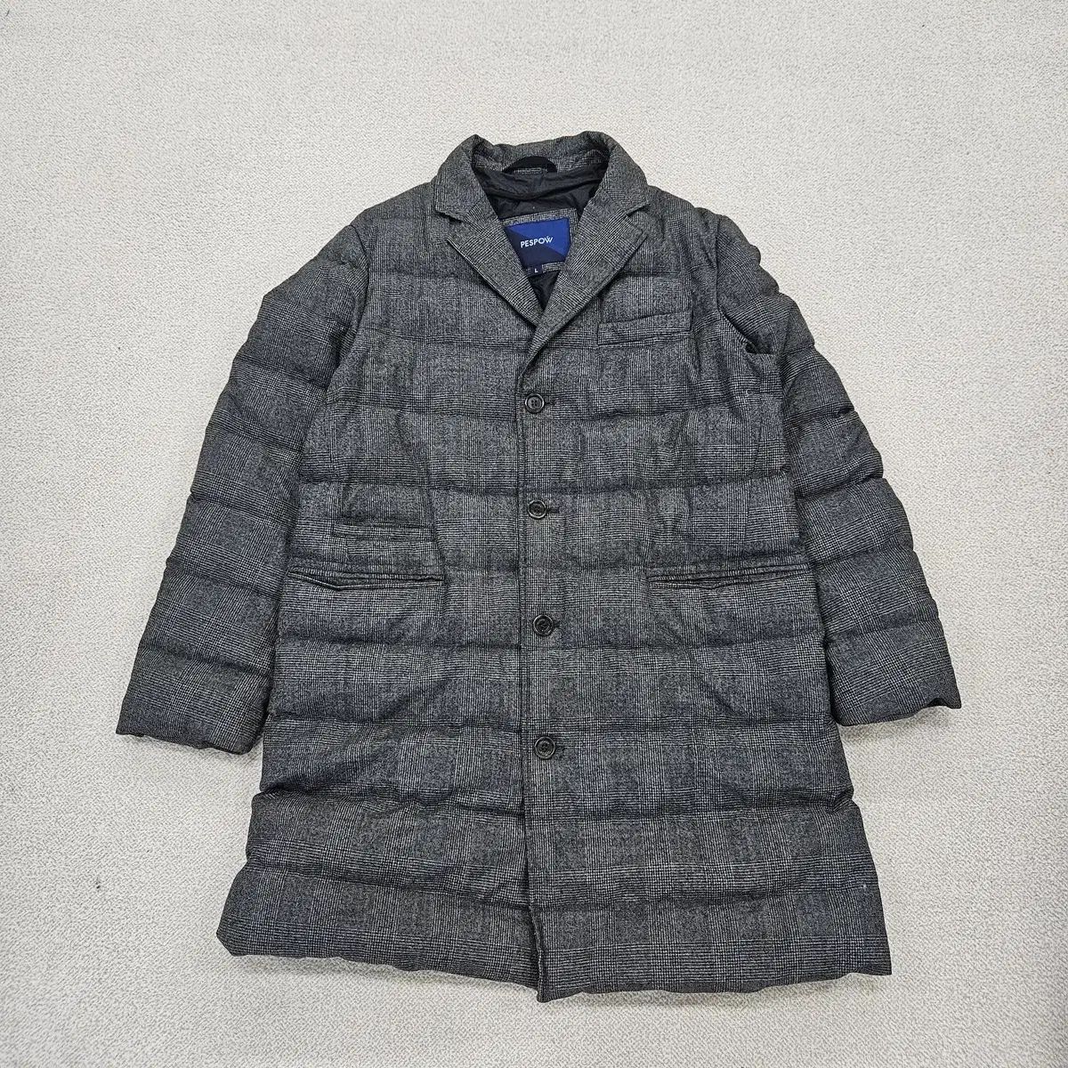 L フェスポウ ボストン ウールブレンド ダウンコート ジャケット 1209J1