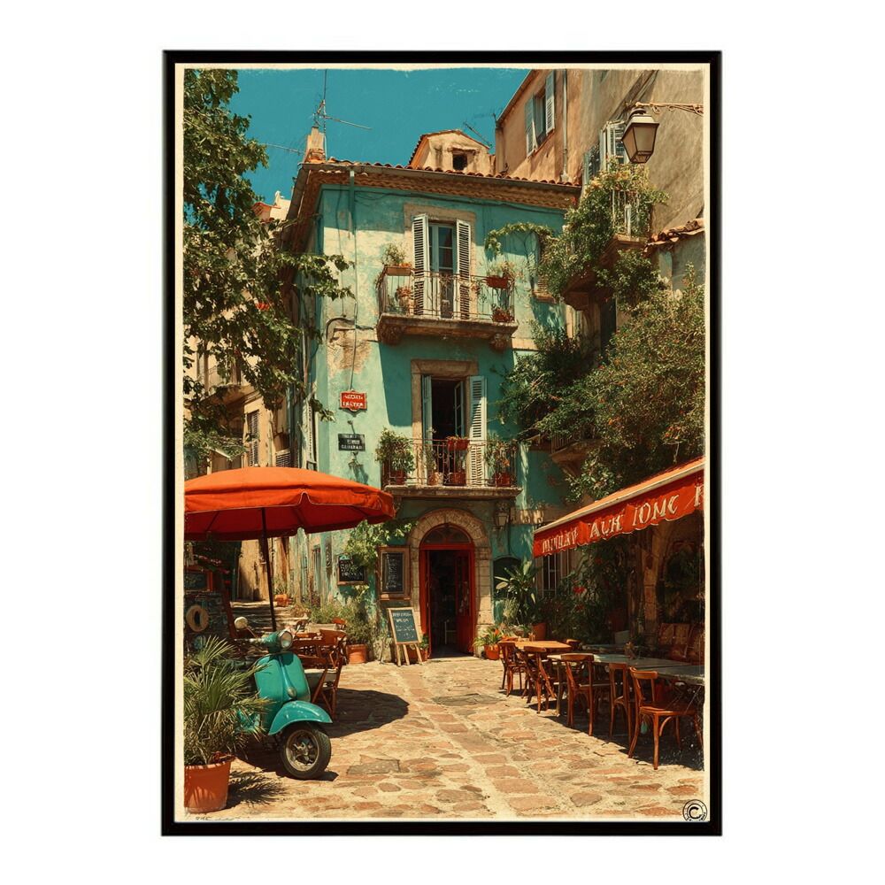 アンティーク加工☆57cm 縦掛け横掛け両用 フレンチ風面取りミラー