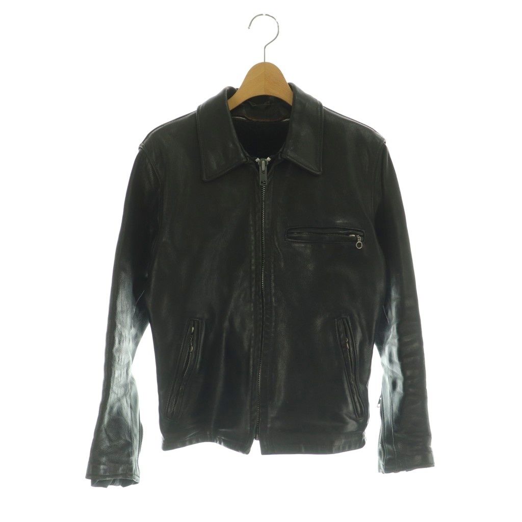 ショット SCHOTT 642VS ライダースジャケット レザー ボアライナー付き