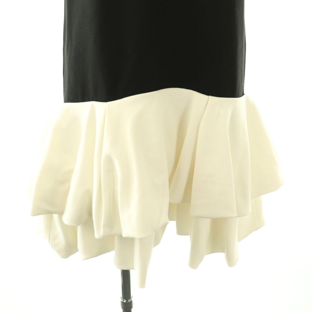 ザトゥー THETOE Hydra Polo Onepiece ワンピース 半袖 膝丈 M 黒 オフ