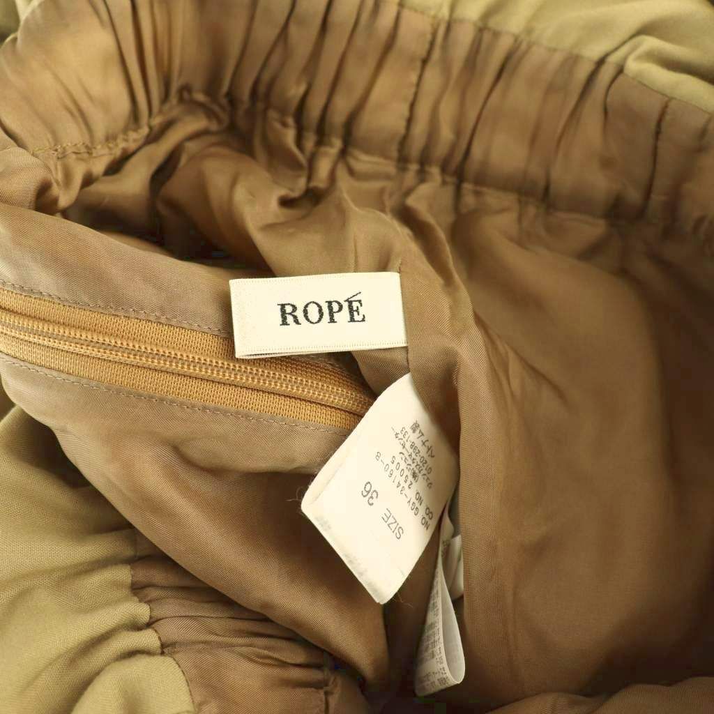 ロペ ROPE ビスコースベロアVネック オールインワン サロペット 36  