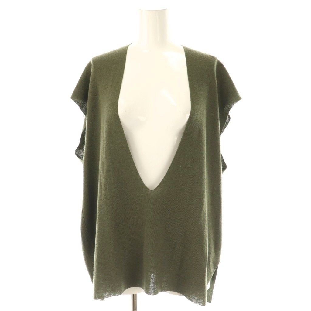 ブラミンク 最も安い BLAMINK カシミヤハイツイストVネックベスト