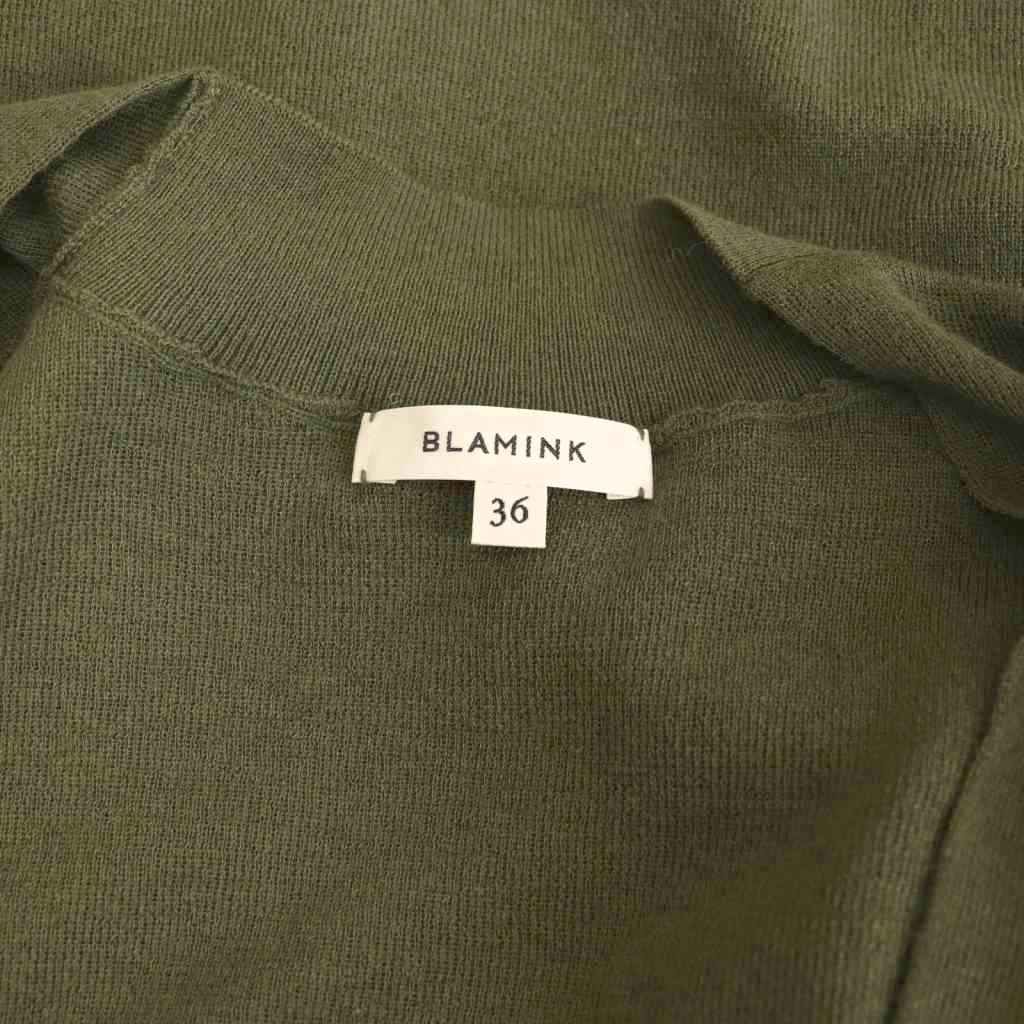 ブラミンク 最も安い BLAMINK カシミヤハイツイストVネックベスト