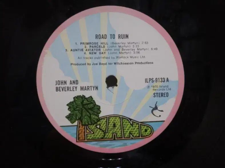 UK LP John and Beverley Martyn 1970 初年度